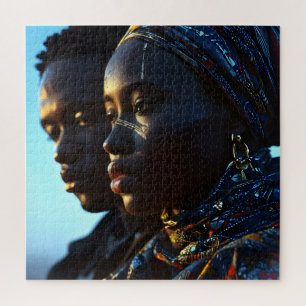 African fashion art jigsaw puzzle