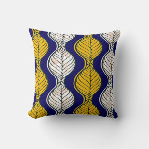 African Fashion Seamless Pattern Ornament Cushion