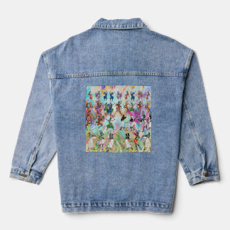African Feast: Rhythms of Unity Denim Jacket