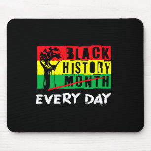 African Flag Clenched Fist Black History Month T S Mouse Mat