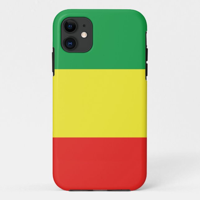 African Flag Colours Case-Mate iPhone Case (Back)
