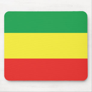 African flag colours mouse mat