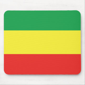African flag colours mouse mat