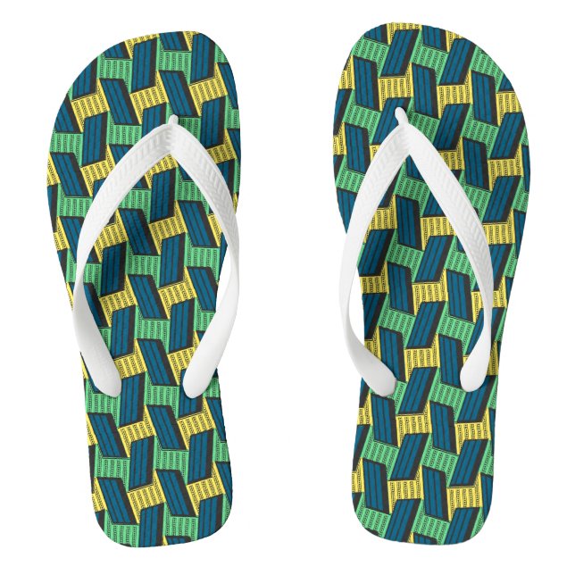 African  flip flops (Footbed)