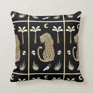 African Folk Art Cushion