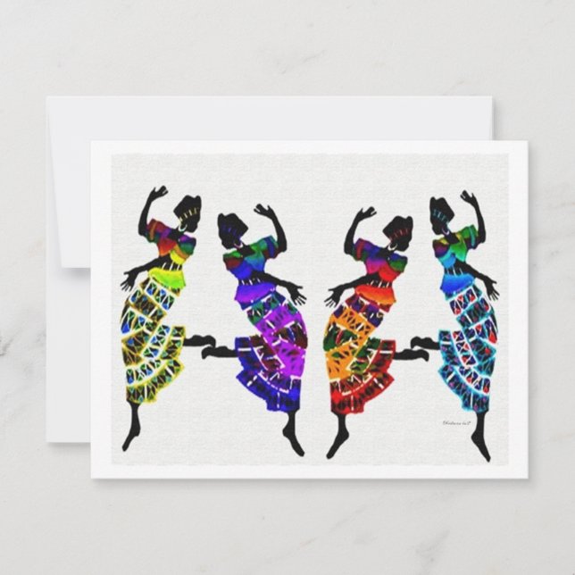 African Foot Dance (Front)