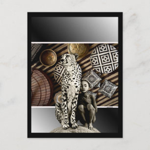 African Friendship Post Card