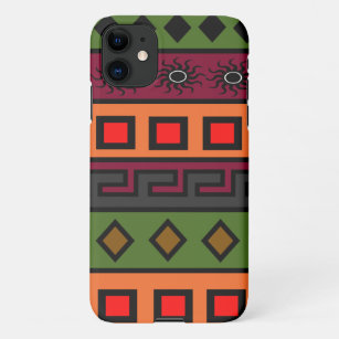 african geometric pattern iPhone 11 case
