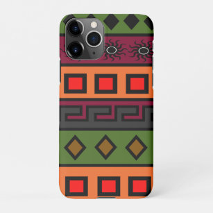 african geometric pattern iPhone 11Pro case