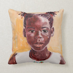 African Girl Cushion