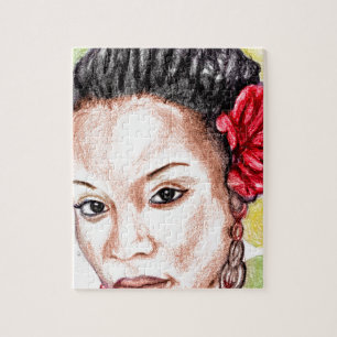 African Girl Jigsaw Puzzle