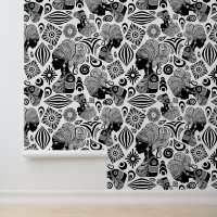 African Girl Portrait Tribal Tattoo