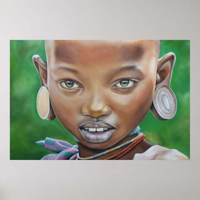 African Girl Poster (Front)