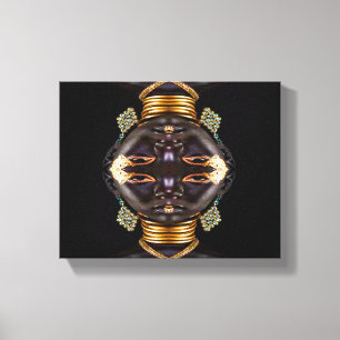African Goddess Canvas Print