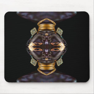 African Goddess Mouse Mat