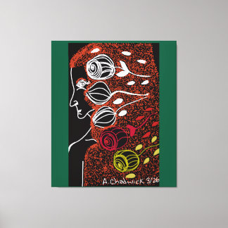African Goddess of Destiny Canvas Print