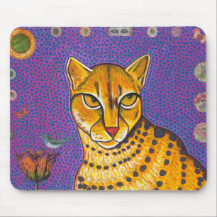 African Golden Cat Mousepad