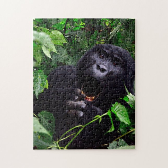 African Gorilla Jigsaw Puzzle (Vertical)