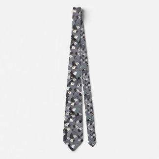 African Gray Parrot - All Over Pattern Tie