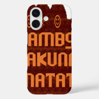African Greeting: Jambo Hakuna Matata Wood Design