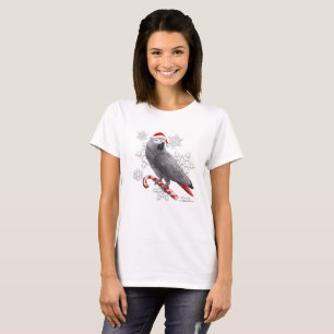 African Grey Christmas Shirt