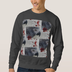 African Grey Love Letters Sweatshirt