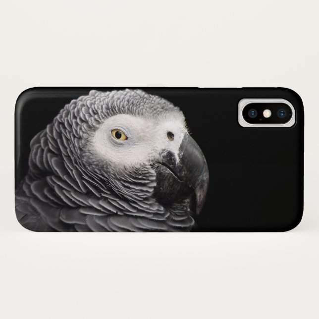 African Grey Parrot Case-Mate iPhone Case (Back (Horizontal))