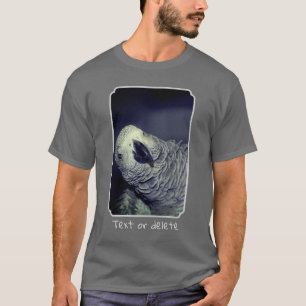 African Grey Parrot Cute Bird Personalized T-Shirt