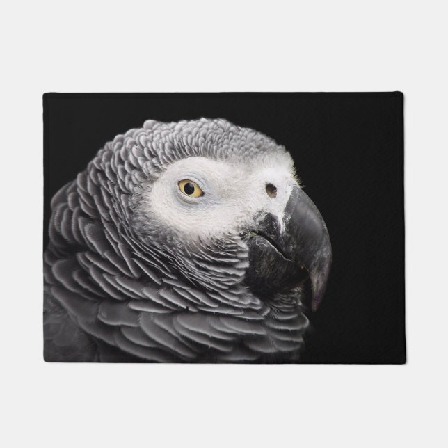African Grey Parrot Doormat (Front)