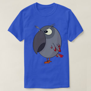 African Grey parrot Men's T-Shirt