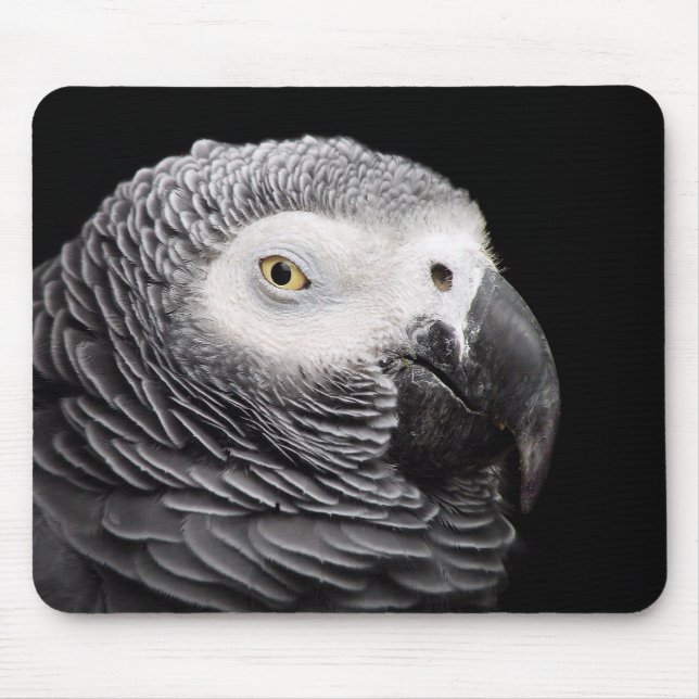 African Grey Parrot Mouse Mat (Front)