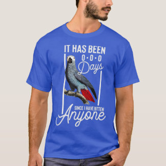 African Grey Parrot Parakeet Birds T-Shirt