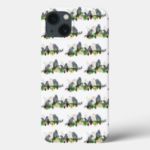 African Grey Parrot Party iPad Mini Case