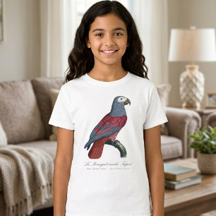 African Grey Parrot Red Factor Psittacus Erithacus T-Shirt