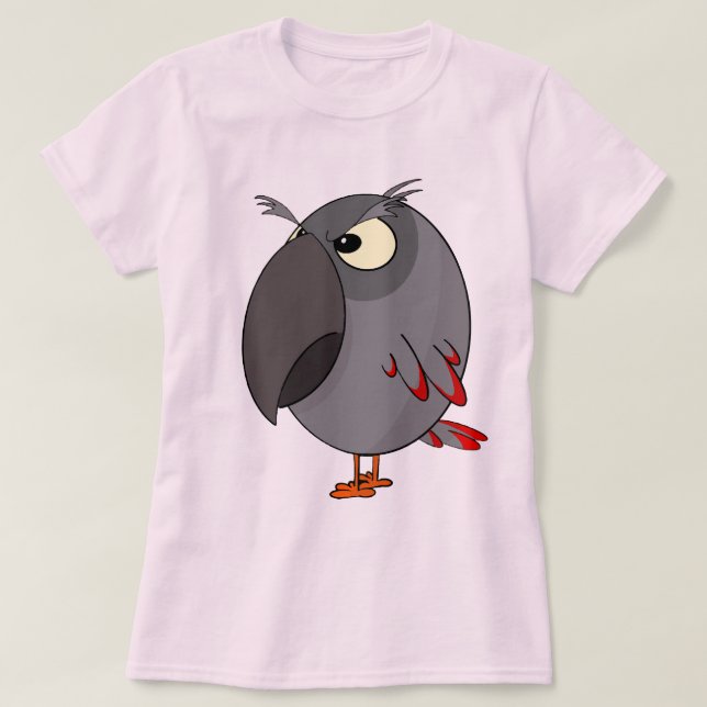 African Grey parrot  T-Shirt (Design Front)