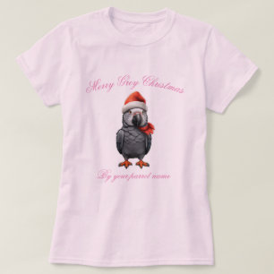 African Grey parrot women’s T-Shirt