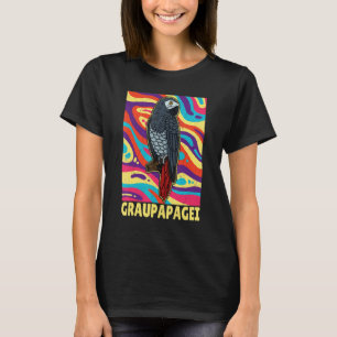 African Grey Parrots Biologist Ornithologist Birdw T-Shirt