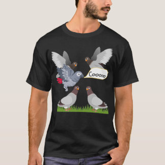 African Grey Pigeon T-Shirt