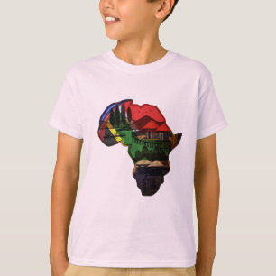 African Heritage Art - A Cultural Fusion T-Shirt