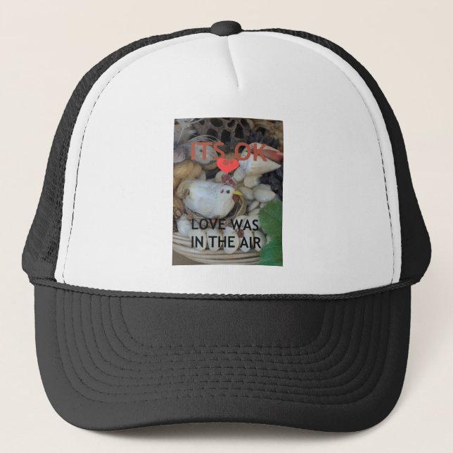 African Heritage Art - A Cultural Fusion Trucker Hat (Front)