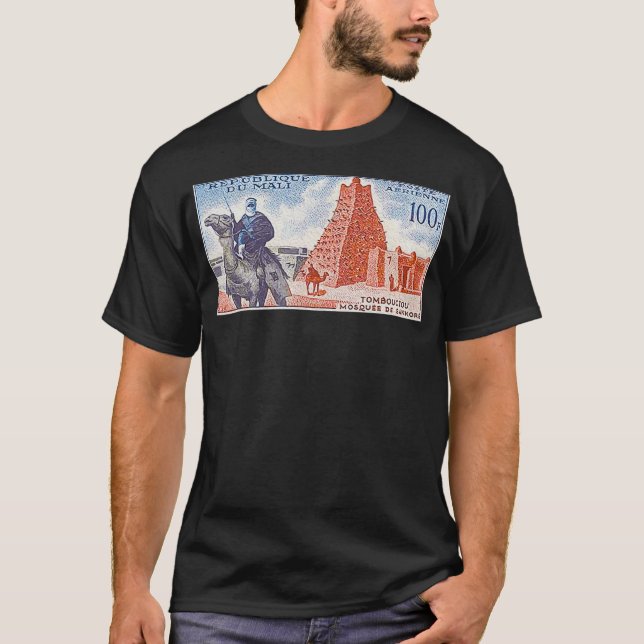 African History Mansa Musa of Mali EmpireKing Mans T-Shirt (Front)
