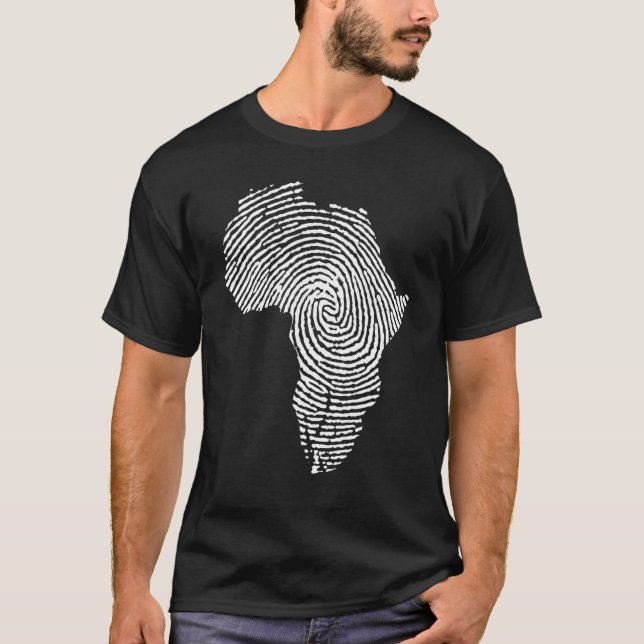 African Identity African American Pride Black Hist T-Shirt (Front)
