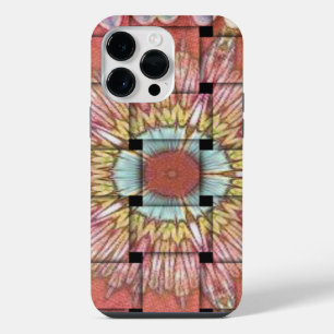 African-Inspired Art Print– Geometric Woven Design iPhone 14 Pro Max Case