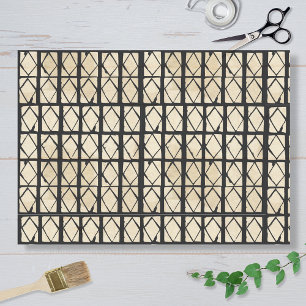 African Inspired Diamond Pattern Tissue Paper