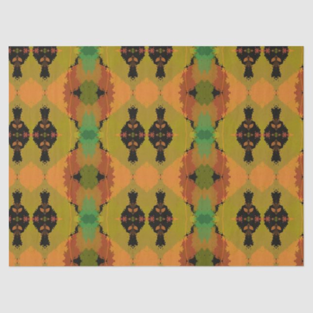 African-inspired  tissue paper (Front)