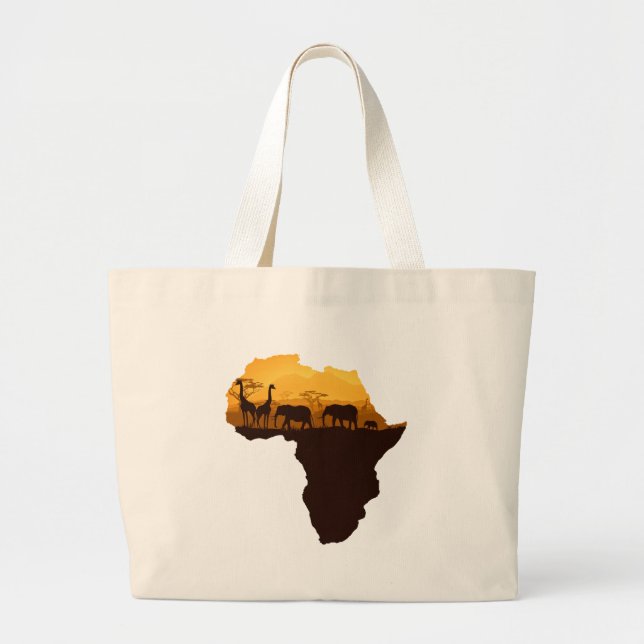 African-Inspired Tote Bags (Front)
