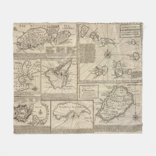 African Islands Fleece Blanket