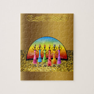 African Jigsaw Puzzle