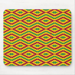 African Kente, Happy Kwanzaa Mouse Mat