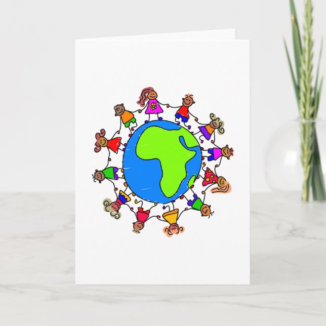 African Kids Card (Front)